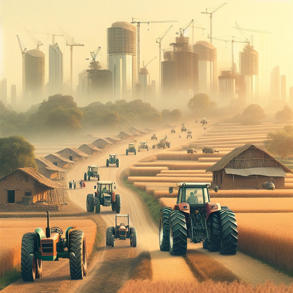 Tractors and the Changing Landscape of Indian Villages