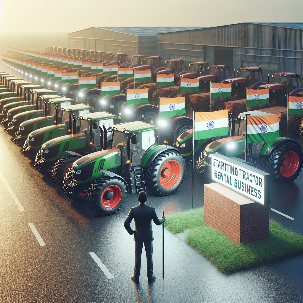 How to Start a Tractor Rental Business in India