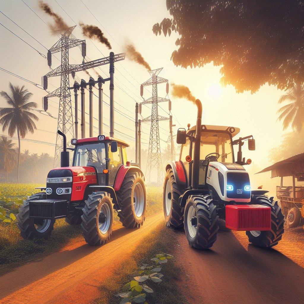 Comparing Diesel vs. Electric Tractors in India