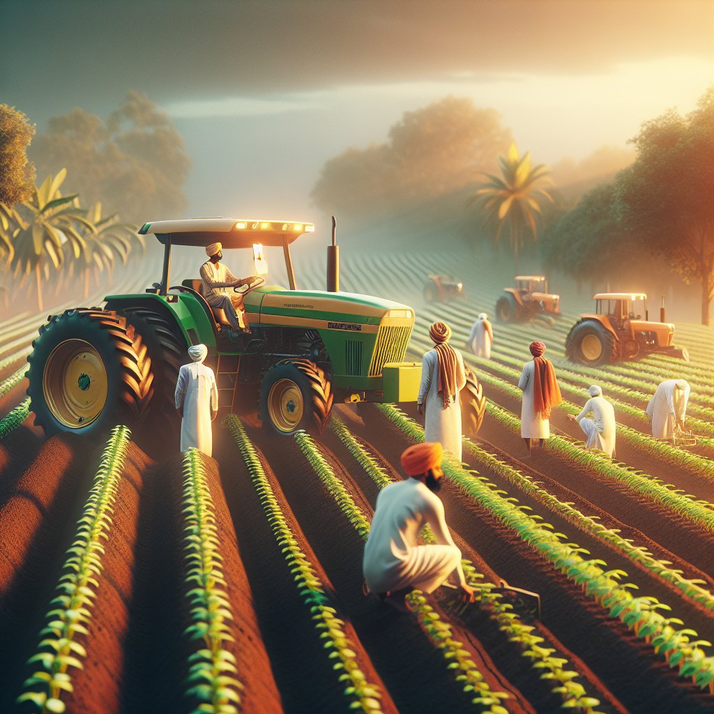 Agricultural Startups Using Tractors in India