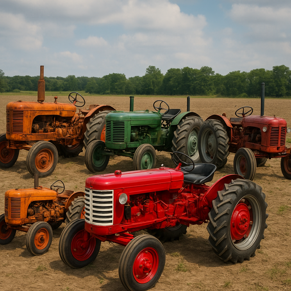 Top 5 vintage tractors collectors love
