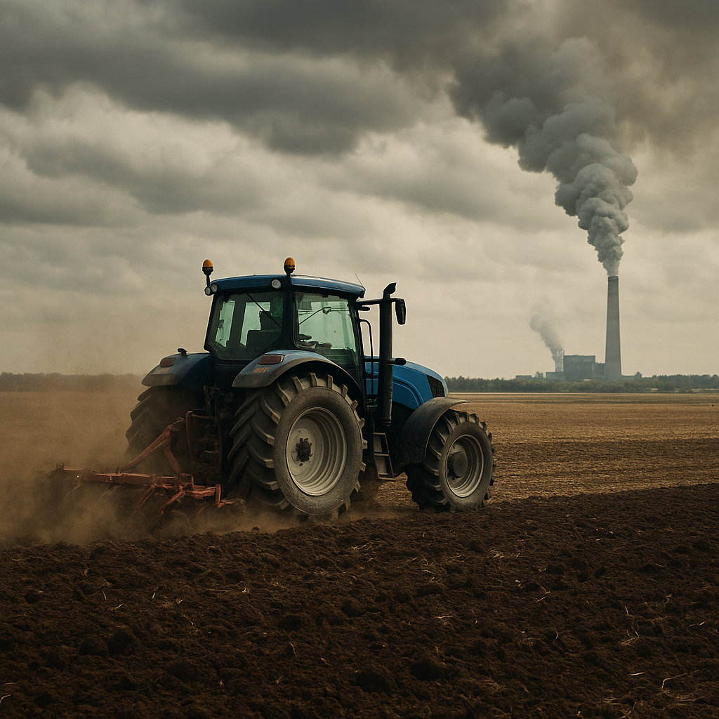 The environmental impact of tractor use