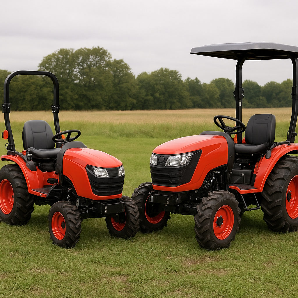 The difference between sub-compact and compact tractors