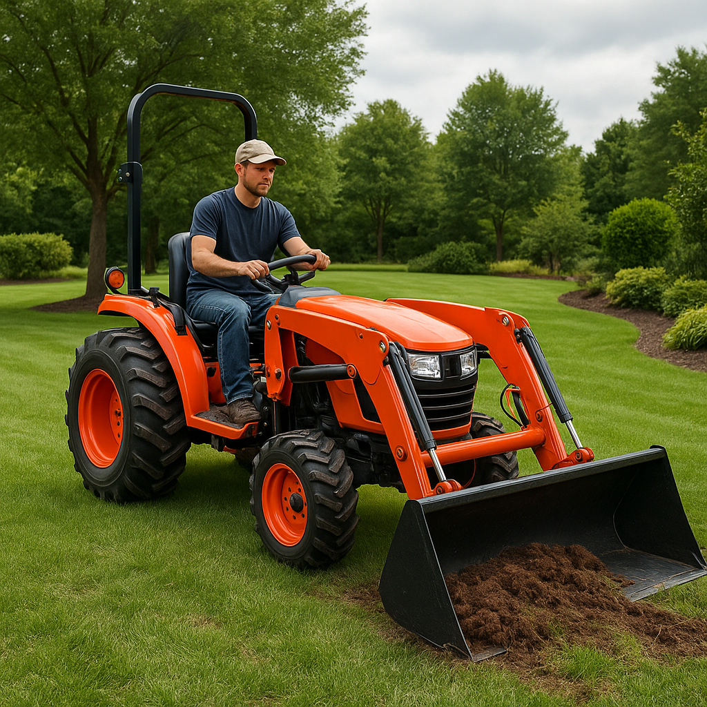 The best compact tractors for landscaping